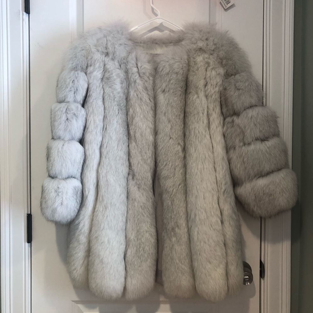 Luxury Fox Fur Coat